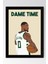 Damian Lillard Çerçeveli Tablo - Dame Time Nba Posteri Tablo 1