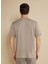 Bisiklet Yaka Bej Erkek T-Shirt BBSS25MTS017 5