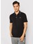 Siyah Erkek Polo T-Shirt 8NZF70 Z8M9Z UB001 Polo T-Shırt 2