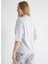 Yuvarlak Yaka Gri Pijama Üst 403SIX-1110-049 2