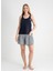 Lacivert Kadın Pijama Şort 403SIX-1117-056 2
