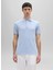Açık Mavi Erkek Polo T-Shirt Q M040 3371 2
