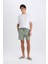 Regular Fit Kısa Boy Yumuşak Tuşeli Deniz Şortu E0993AX25HS 1