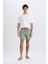 Regular Fit Kısa Boy Yumuşak Tuşeli Deniz Şortu E0993AX25HS 2