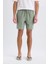 Regular Fit Kısa Boy Yumuşak Tuşeli Deniz Şortu E0993AX25HS 4