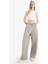 Coool Barrel Fit Esnek Belli Bağcıklı Cepli Pantolon 3