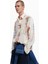 Regular Fit Krem Erkek Gömlek 25SMCW14_MAN Woven Shırt Long Sleev 1