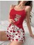 Kampanya Estevia Kalpli Ayıcık Desenli Askılı Şortlu Pijama Takımı Yeni!!! 1