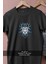 Oversize Etnik Aslan Başı Görseli Tasarımlı Unisex T-Shirt 2