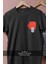 Oversize Boks Eldiveni Cep Tasarımlı Unisex T-Shirt 2