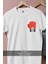 Oversize Boks Eldiveni Cep Tasarımlı Unisex T-Shirt 2