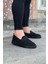 HS061 Kömür Triko Babet Erkek Casual Ayakkabı 3