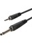 Roxtone Rx K13501 Gıtar 3.5 mm Stereo 1 Metre Kablo (Ara Kablo) (4767) - AGT2136-6871 1