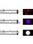 USB Ile Şarj Edilebilen 3ın 1 Kırmızı Işık +Beyaz LED Meşale Işık + Uv El - AGT4162-6418 2