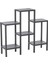 6 Raflı - Gri Modüler Ünite Plastik 108X100X29 cm (4767) - AGT9274-2598 1