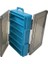 7223 Blue Sahte Balık Kutusu 12 Gözlü 13X9X3CM 1