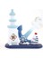 Ahşap Marin Çapalı Deniz Feneri ALK2451 - MBN7340-7568 1