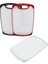 40X24CM Büyük Plastik Kesim Panosu Kaymaz Silikon Kenarlık - 10MM Kalınlık - MBN1304-7858 1
