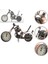 Metal Motosiklet Saat - MBN4871-6790 1