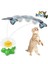 Hareketli Dönen Kelebek - Kedi Oyuncağı ( Pille Çalışır) (4767) - MBN1946-7326 5