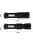 109-B Zoomlu Flash Özellikli Smd ve Power Ledli Şarjlı Plastik Kasa El Feneri - ISL3186-5168 2