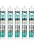 Üniversal Silikon Beyaz 280ML 5 Adet 1