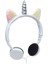 3.5mm Jacklı Kulaküstü Kablolu Peluş Kulaklık (4767) - CDY3045-8241 1