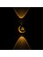 3000K Hilal Dekoratif LED Duvar Aplik (4767) - ISL1979-5909 3