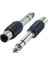6.3 mm Stereo Erkek / 1 Tos Dişi Çevirici Jack (4767) - ISL8044-4284 1