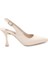PS-32650 8,5 cm Topuklu Kadın Arkası Açık Stiletto Ayakkabı 1