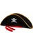 Yetişkin Boy Kadife Jack Sparrow Denizci Kaptan Jack Korsan Şapkası 50X20 cm - CDY3919-7347 1