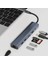 Ally BYL-2303 7 In 1 Type-C To USB + Type-C + Ethernet + Kart Okuyucu + HDMI Dönü? - ISL4926-8522 4