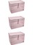 Çok Amaçlı Düzenleyici Kutu Organizer Cırt Cırtlı Hurç Mega Plus Boy 40CM x 30CM x 70CM (5 Adet) 2