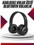 Bluetooth Kablosuz Kulaklık Siyah Wireless 5.0 Kulak Üstü Uzun Pil Ömrü 1