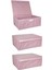 Baza Altı Boy Çok Amaçlı Düzenleyici Kutu Organizer Cırt Cırtlı Hurç 19CM x 40CM x 50CM (10 Adet) 5