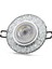 Noas YL65 1677 Hektor LED Çerçeveli 4000K Kristal Cam Spot Kasa - Priz ve Anahtar Için Uyumlu Çerçeve 1
