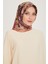 Armine Ipek Eşarp 2025 Kış - 9238-82 Pudra Twill 1