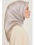Ipek Eşarp 2025 Kış - 9246-02 Açık Gümüş Twill 2