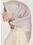 Ipek Eşarp 2025 Kış - 9246-02 Açık Gümüş Twill 3