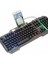 Işıklı Oyuncu Q Klavye Mouse Seti Siyah Gaming Oyuncu Klavye 3