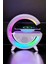 Bluetooth Hoparlör Dijital Göstergeli Wireless Şarj Rgb Işıklı 4