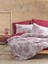 Cotton Box Dual Çift Kişilik Nevresim Takımı Vilda Bordo 5