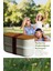 Bambu Kapaklı Lunch Box Kahvaltılık Saklama Kabı Large Bölmeli 4