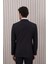 Erkek Likralı Slim Fit Sivri Yaka Yelekli Takım Elbise 7