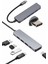 Çevirici Dönüştürücü Adaptör Macbook 3 In 1 Type-C To Hdmı USB 3.0 4