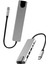 8 Port Çoklayıcı Macbook ile Uyumlu Çoğaltıcı Type-C Dönüştürücü Tf Sd Kart 4