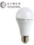 Noas YL95 0711 7W Şarjlı LED Ampul 6400K Beyaz Işık E27 Duy 2
