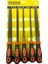 5 Parça 8&amp;apos;&amp;apos; Çelik Eğe Seti Balık Sırtı - Üçgen - Kare - Yu - TGZ3242-8830 1