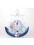 Ahşap Marin Dümenli ve Çapa Tasarımı Saat ALK2468 - TGZ8553-2362 1