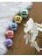 Amigurumi El Örgüsü Sevimli Kuzucuk Kafası Anahtarlıklar(Tek Fiyatıdır) 4